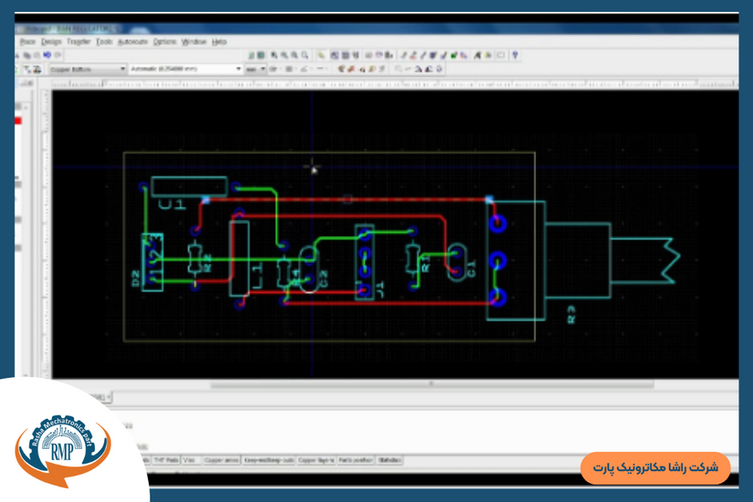 مولتی سیم طراحی برد مدار چاپی